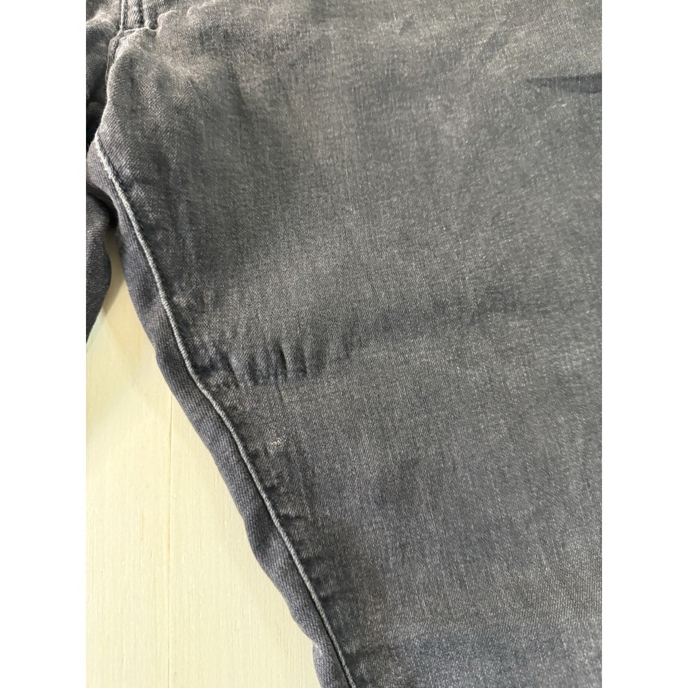 Kenneth Cole Men's Straight Leg Jeans Black Denim 5-Pocket Button Zip - Picture 7 of 9